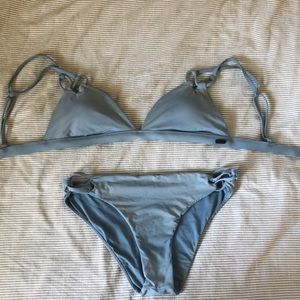 ROXY blue bikini set!!!